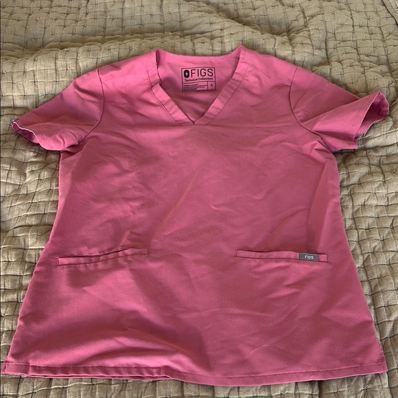 Figs Pink Scrub Top - Picture 1 of 2